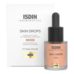 Isdin Skin Drops – Fond de teint fluide Bronze 15 ml — packshot — disponible au Maroc
