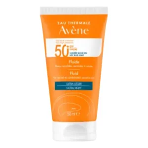 Avene Eau Thermale Avène Solaire Fluide SPF50+ 50ml — packshot — disponible au Maroc