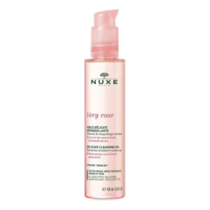 Nuxe Very Rose Huile Délicate Démaquillante 150ml — packshot — disponible au Maroc