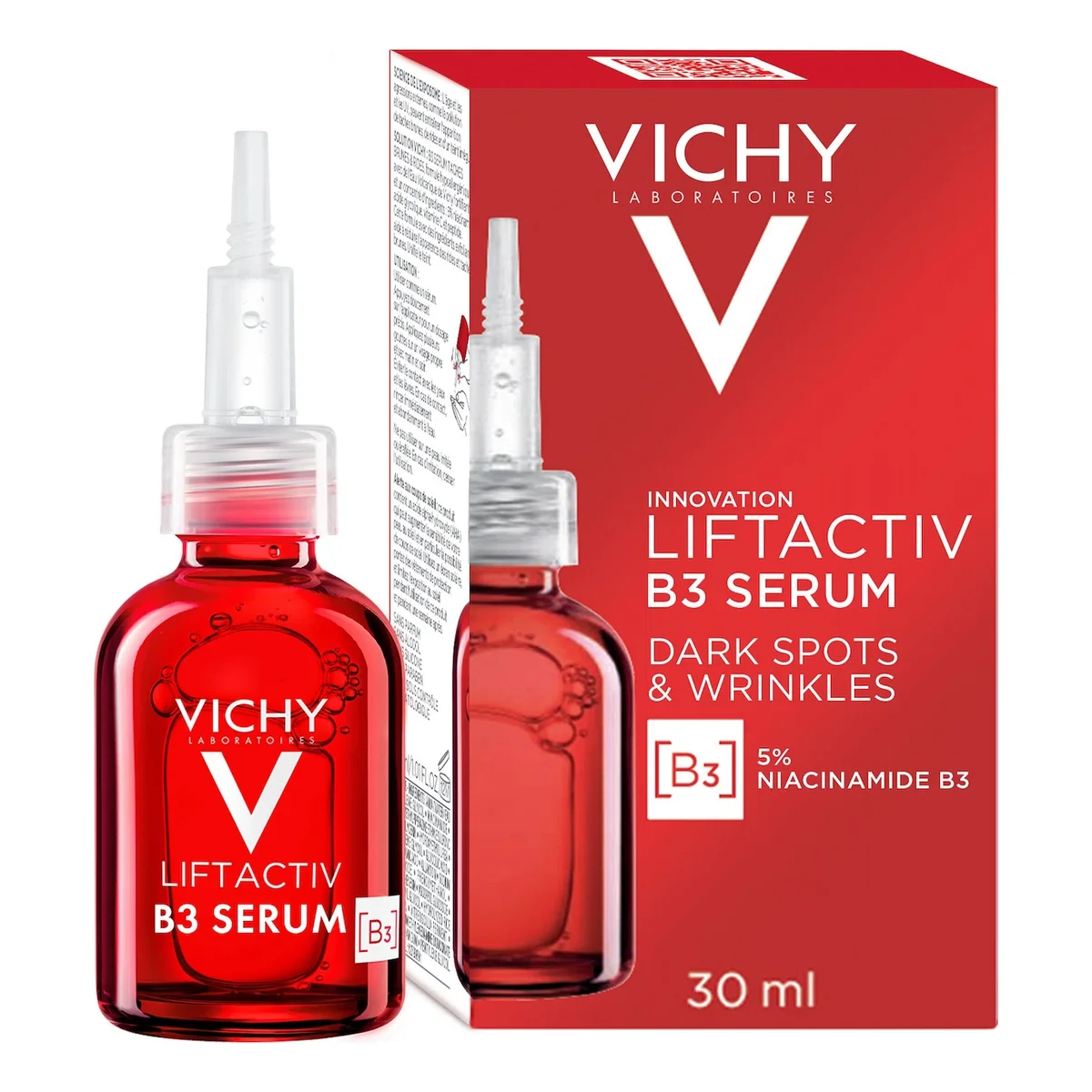 Vichy LiftActiv Sérum B3 Anti-Taches Brunes et Anti-Rides – 30ml — vue produit (6) — Maroc