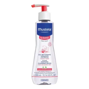 Mustela Eau Nettoyante Apaisante 300ml — packshot — disponible au Maroc