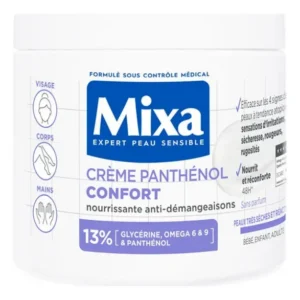 Mixa Creme Panthenol Confort 400ml – 400ml — packshot — disponible au Maroc