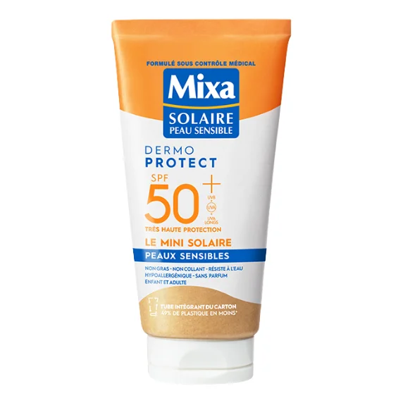Mixa Solaire Le Mini Solaire spf50+ 50ml – 50ml — packshot — disponible au Maroc
