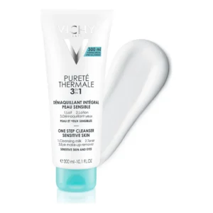 Vichy Pureté Thermale Démaquillant Intégral 3 en 1 Peau Sensible – 300ml — packshot — disponible au Maroc