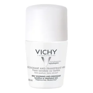 Vichy Dermo-Tolérance Déodorant Anti-Transpirant 48H Bille Peau Sensible ou Epilée – 50ml – 50ml — packshot — disponible au Maroc