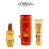 L'Oreal Paris L’Oreal Paris Elseve Routine Extraordinaire Oil Jojoba Huile 100ml+Shampooing 200ml+oil remplacemant125ml – 100ml — packshot — disponible au Maroc