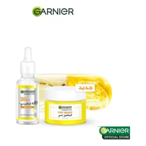 Garnier Fast Bright Gel Creme 50ml+Serum Bosster Vitamine C 15 Pack – 50ml — packshot — disponible au Maroc