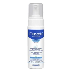 Mustela Shampoing Mousse Nourrisson – 150 ml — packshot — disponible au Maroc