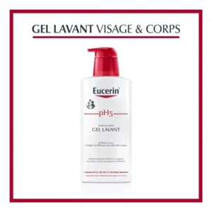 Eucerin pH5 Gel Lavant 400 ml — packshot — disponible au Maroc