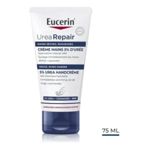 Eucerin UreaRepair PLUS Crème Mains 5 % d'Urée 75 ml — packshot — disponible au Maroc