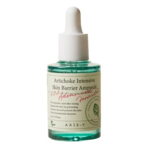 AXIS-Y ARTICHOKE INTENSIVE SKIN BARRIER AMPOULE 30ML — packshot — disponible au Maroc