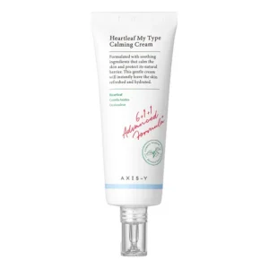 AXIS-Y HEARTLEAF MY TYPE CALMING CREAM 60ML — packshot — disponible au Maroc